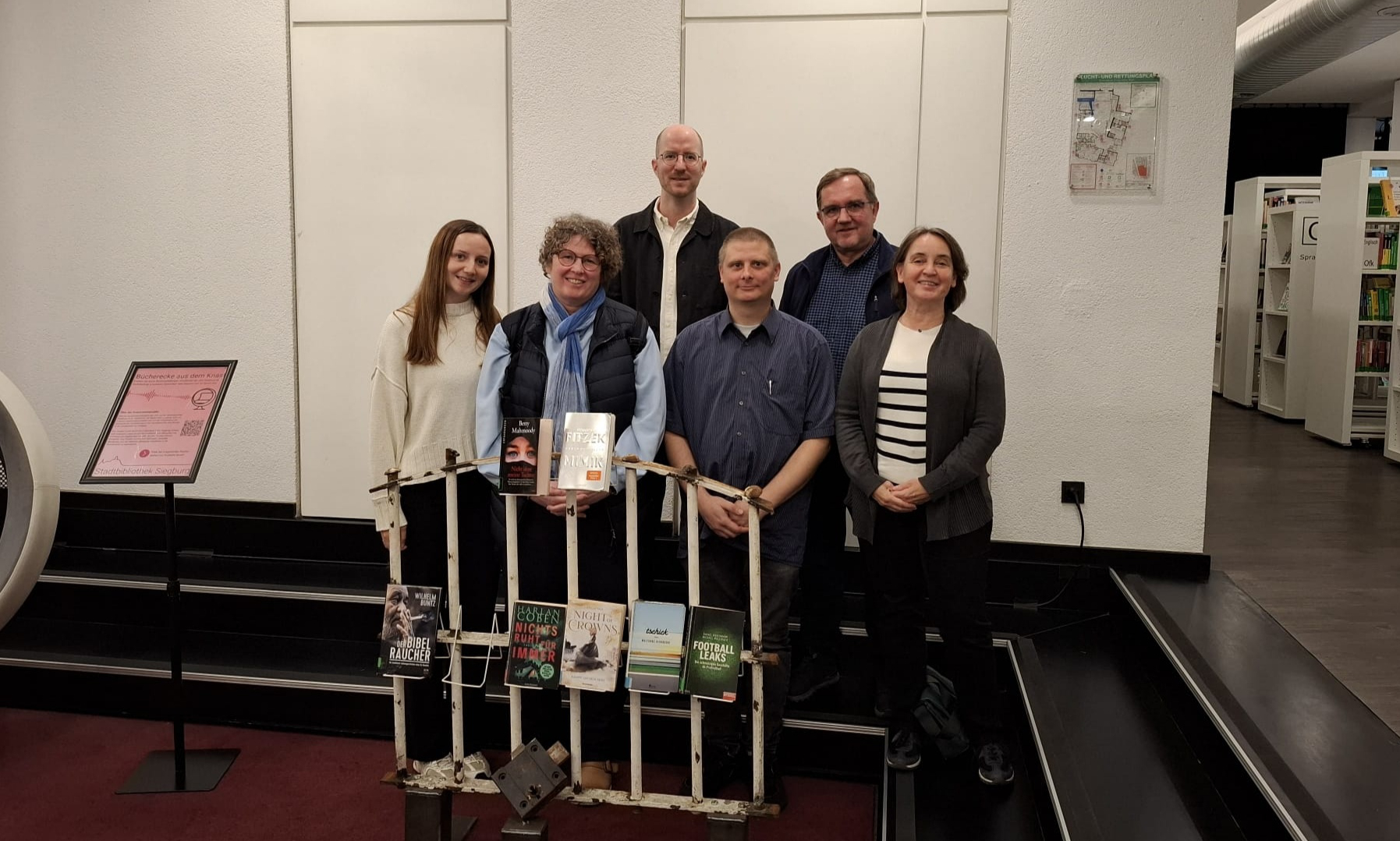 Auszeichnung für Bücherecke aus dem Knast